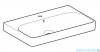 Geberit Smyle Square Umywalka 75x48cm KeraTect 500.249.01.8